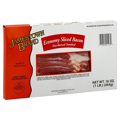 Pork Jamestown Packaged Bacon