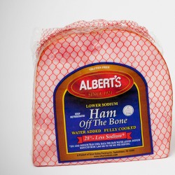    Ham: Albert's 1/4 Boneless Ham