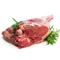 Lamb: Halal Leg of Lamb (Bone-In)
